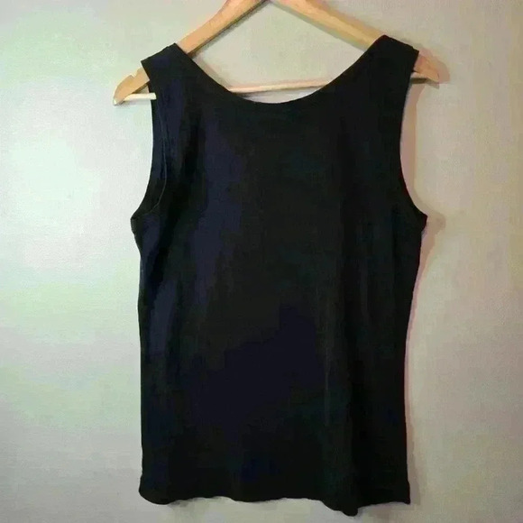 Lands' End Sleeveless Black Top/Tank Size 14/16 Base Layer Capsule - Picture 3 of 3